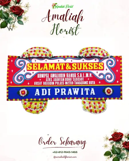 Papan Bunga Ucapan Selamat Sitirejo Ii